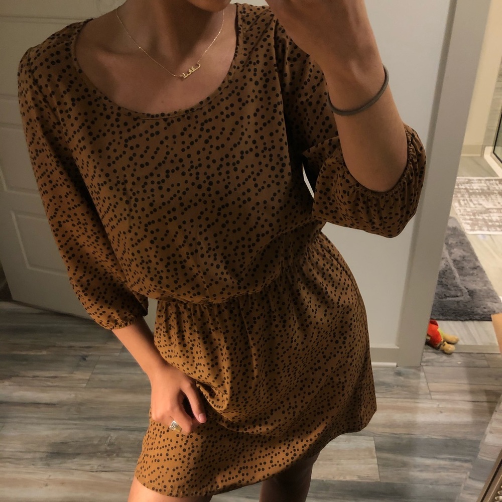 ANTHROPOLOGIE POLKA DOT DRESS